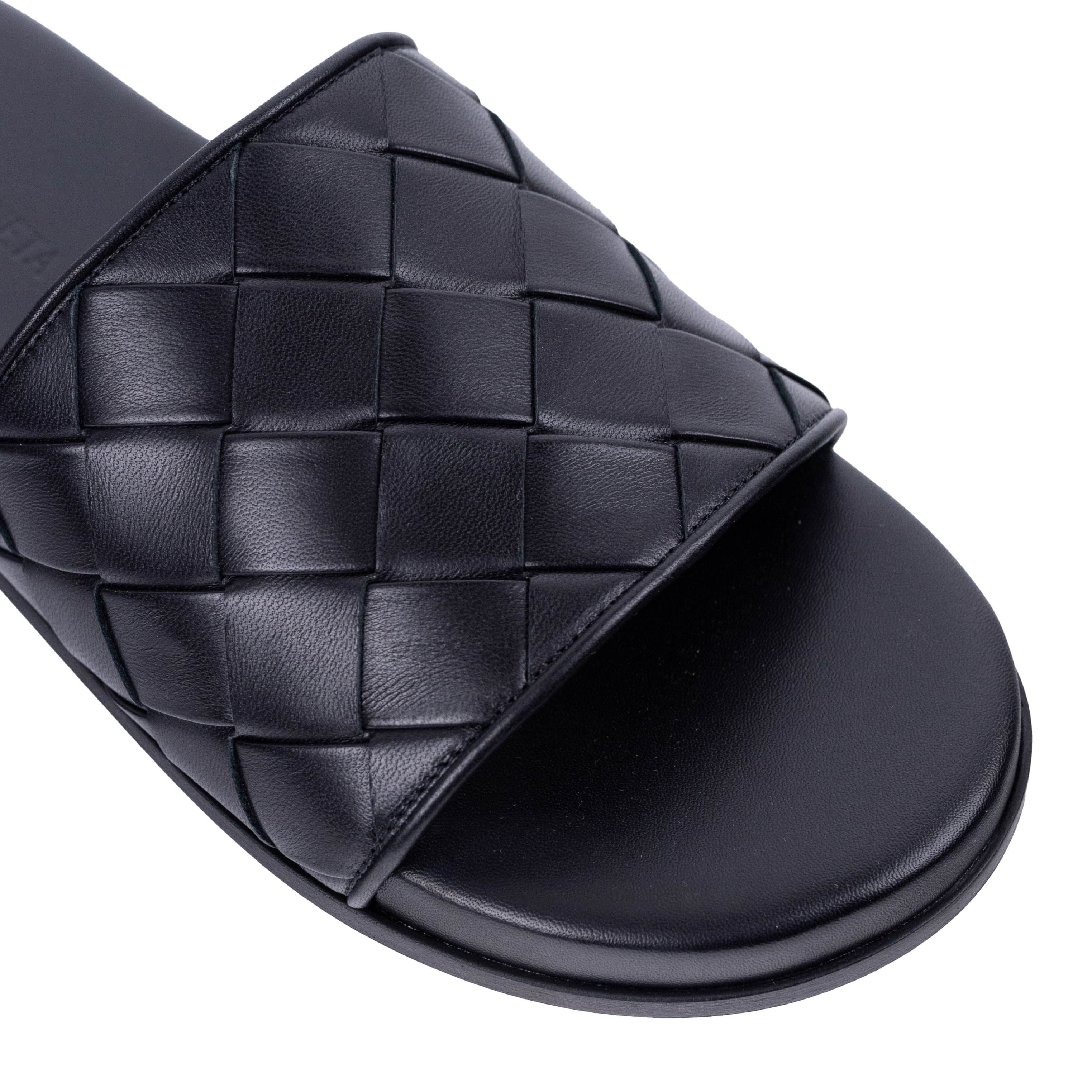 Шльопанці Bottega Veneta — фото 4